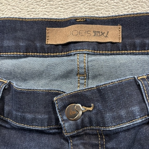 Joe's Jeans Men's 36 Classic Straight Leg Fit Mid Rise Dark Blue Denim Stretch - Picture 2 of 10